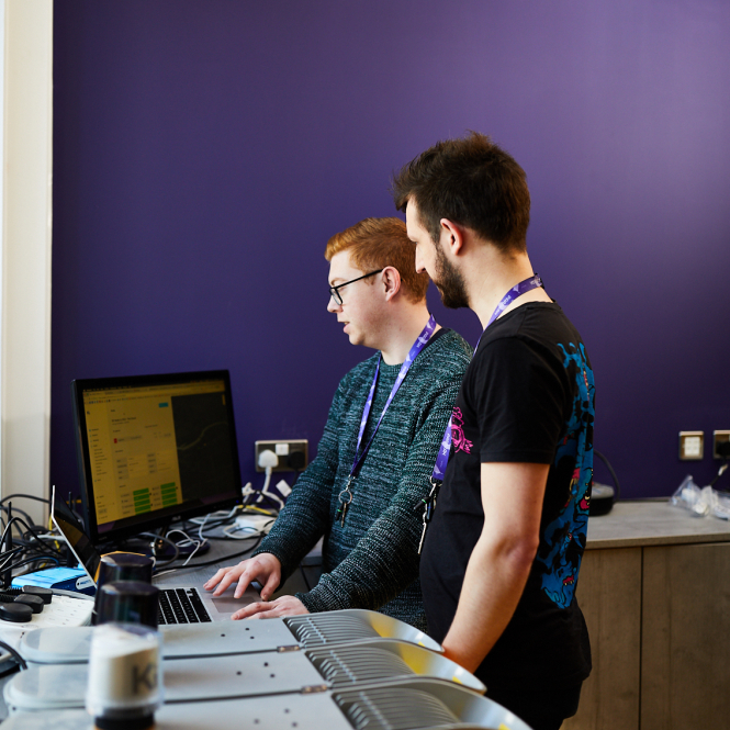Jamie Sefton, Head of Backend and Andy Hart, PHP Developer
